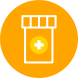 Prescription bottle icon