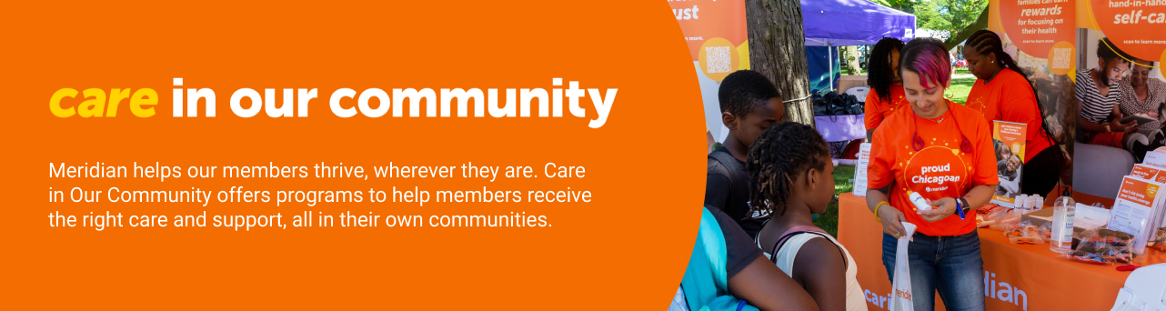 Care in our community banner