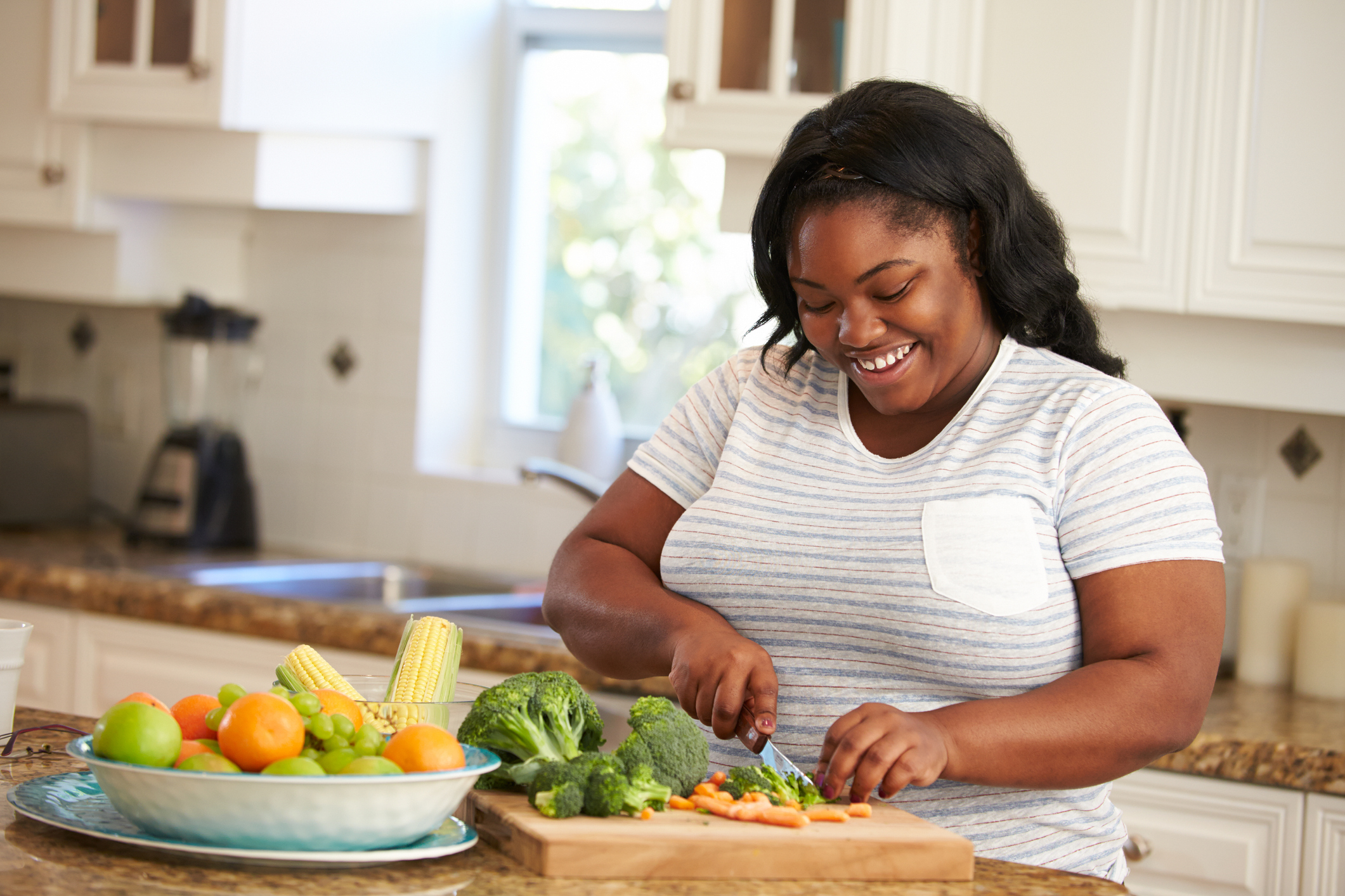 woman cooking