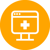 Virtual care icon